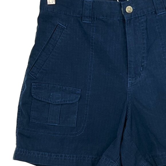 Columbia WOMEN'S SHORTS 5" INSEAM COTTON NAVY BLUE SIZE‎ 6 - Picture 2 of 11